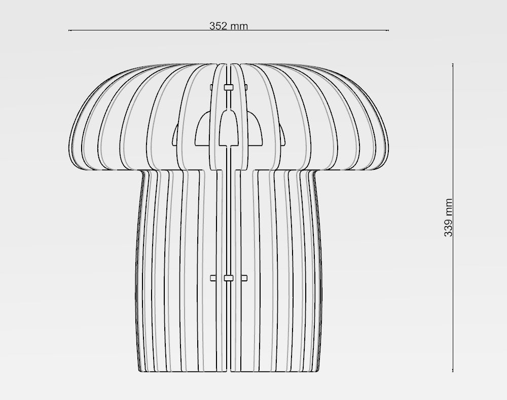 Mycelium pöytävalaisin